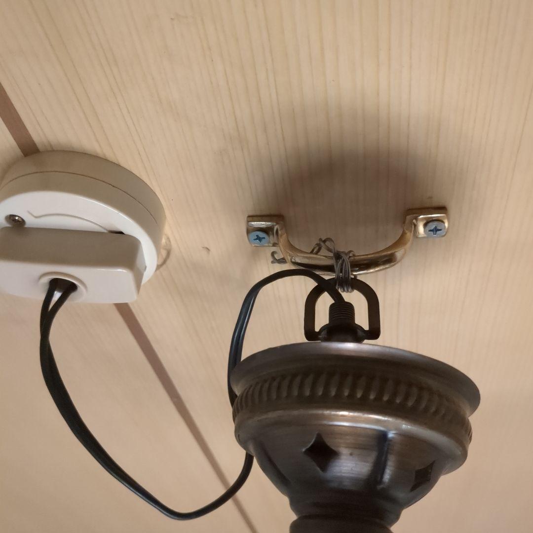 カラフルモザイク 5連トルコランプ 電球付き 引掛けシーリング