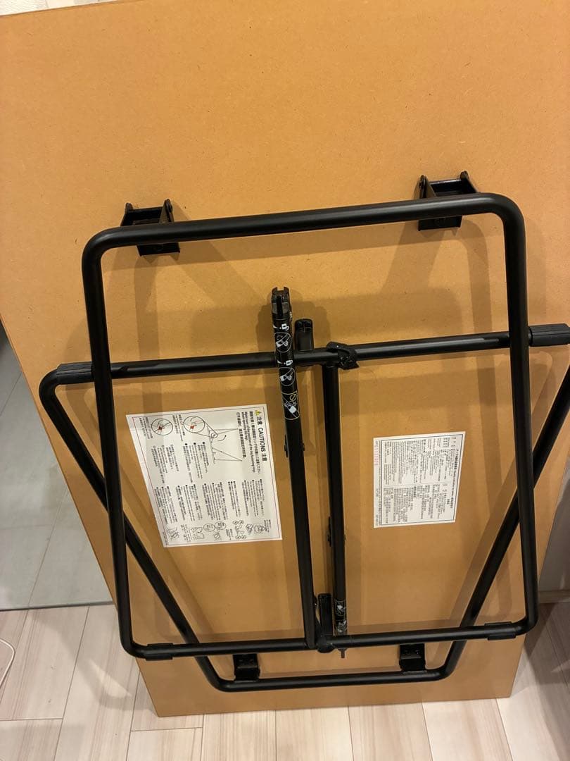 美品　無印良品　木製折りたたみテーブル　オーク材突板　幅１２０ｃｍ