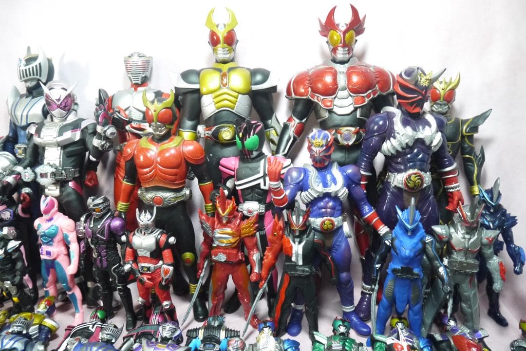 ライダーヒーローシリーズ ビッグサイズソフビフィギュア 125体セット