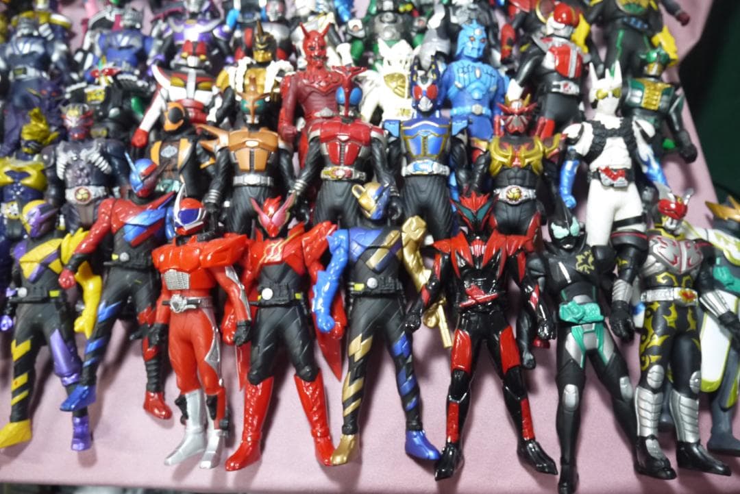 ライダーヒーローシリーズ ビッグサイズソフビフィギュア 125体セット