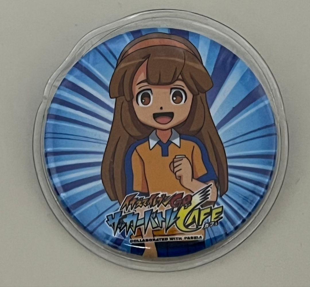 菜花黄名子 缶バッチ イナズマイレブン イナイレ イナズマイレブンGO