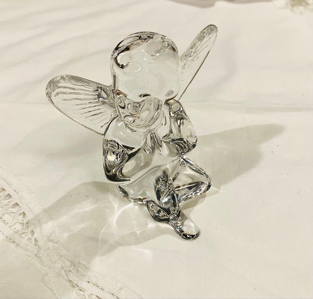 BACCARATバカラ 天使のフィギュリン エンジェル 天使の祈り エンジェル