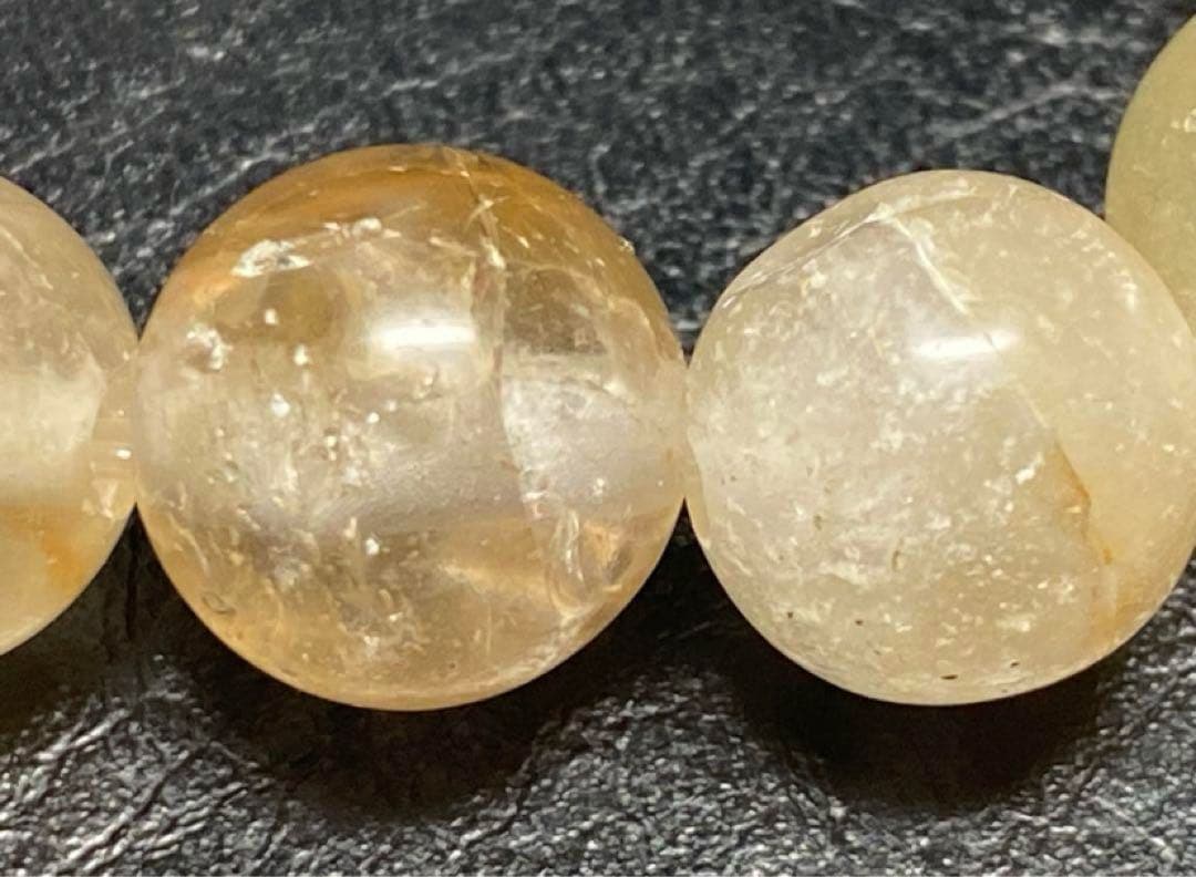 42 ザギ水晶　10mmザギマウンテンクォーツ　ブレスレット