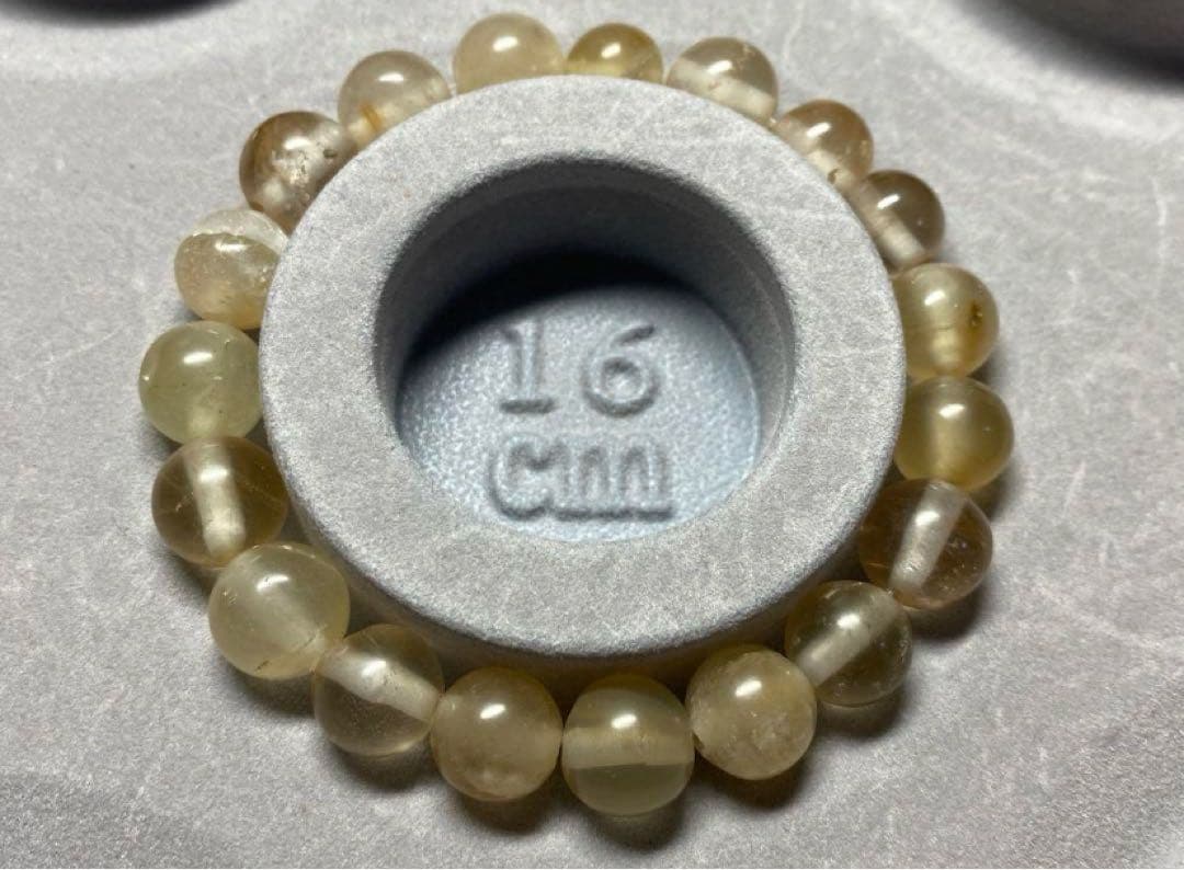 42 ザギ水晶　10mmザギマウンテンクォーツ　ブレスレット