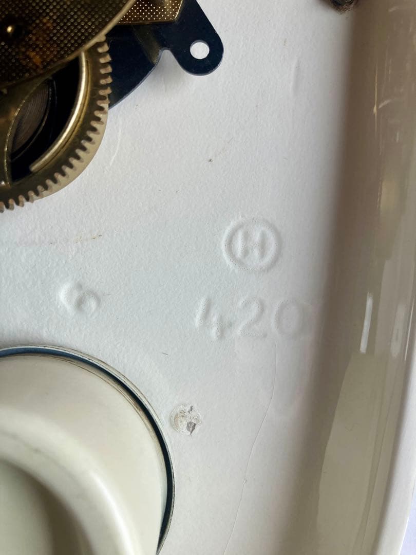 ユンハンス　Junghans 掛時計　ゼンマイ　鍵つき