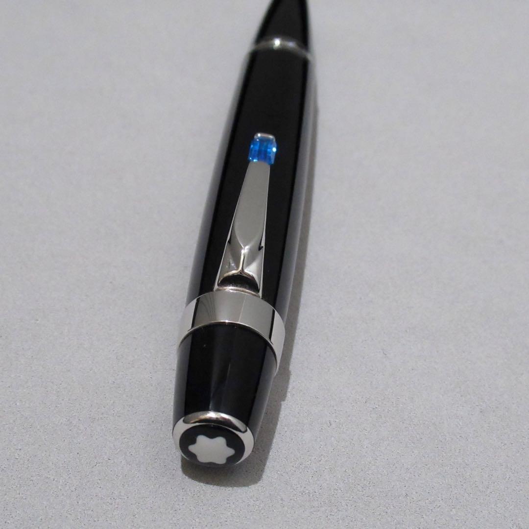 モンブラン ボールペン ボエム プラチナ色 ブルー 5795