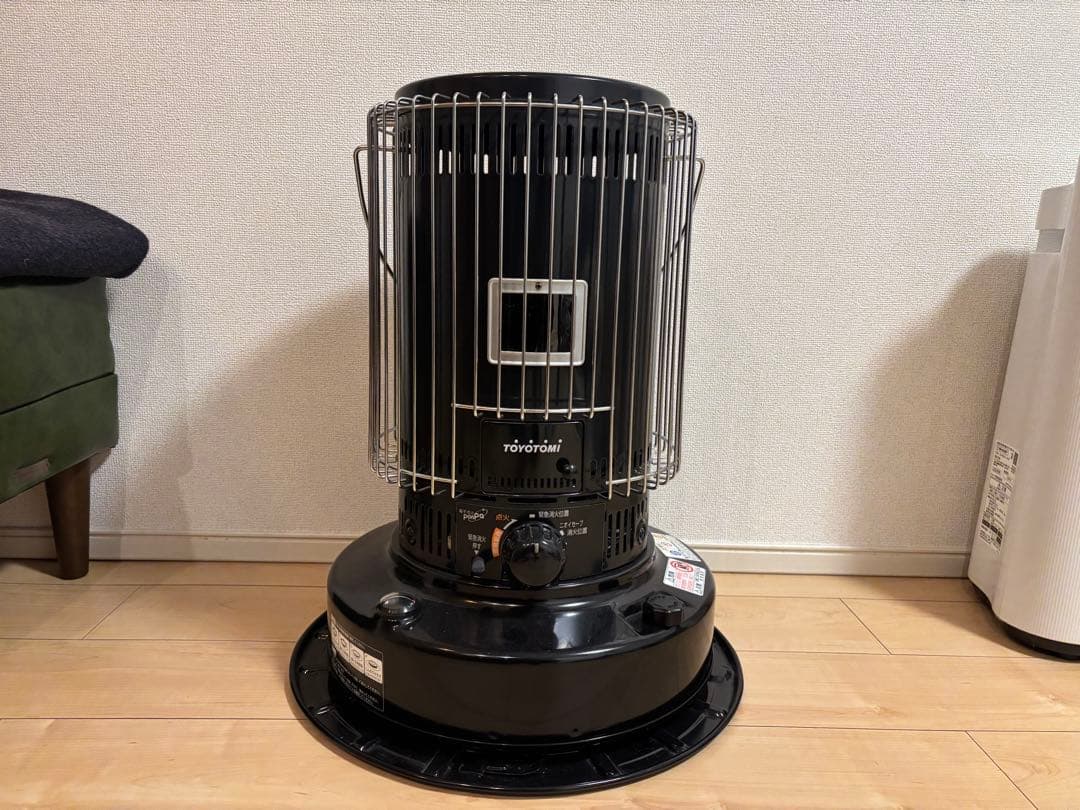 Nissei NCH-S24F ストーブ バイオレットグレー 整理番号Q