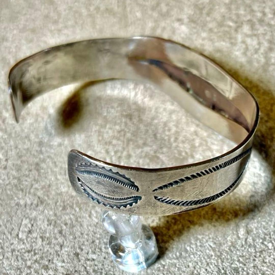 インディアンジュエリー ナバホ バングル ターコイズネックレス付き