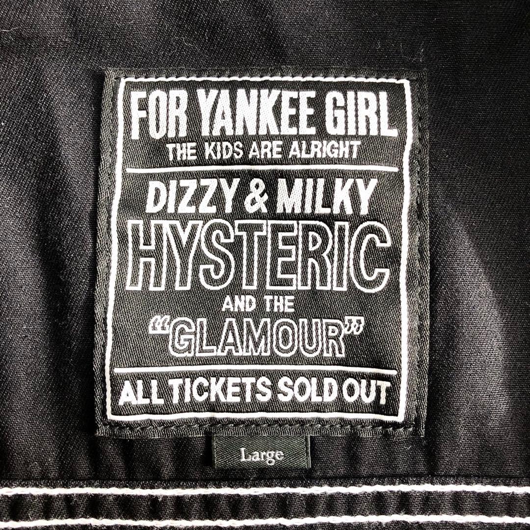 【極美品】HYSTERIC GLAMOUR ツナギ デビルガール ブラック L