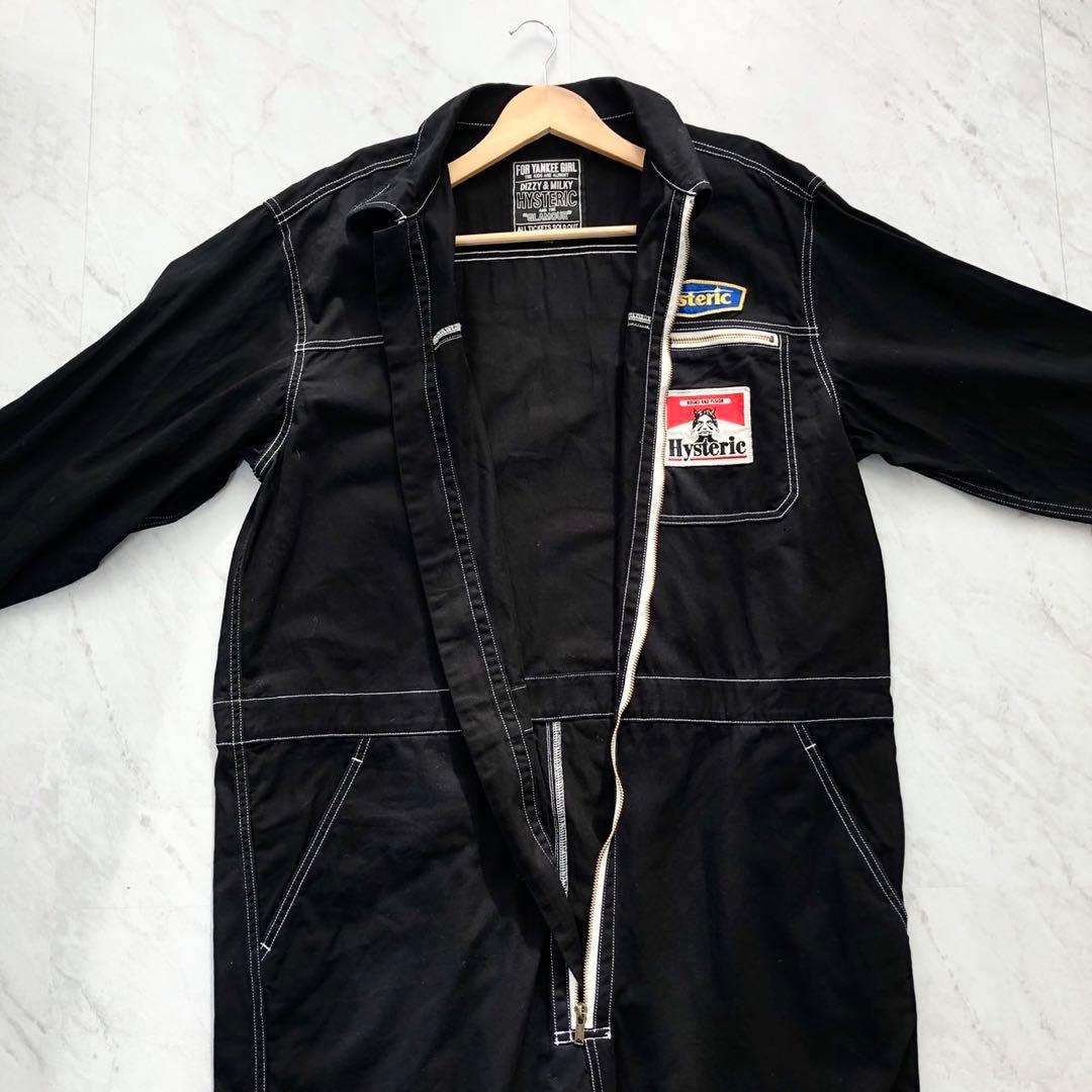 【極美品】HYSTERIC GLAMOUR ツナギ デビルガール ブラック L