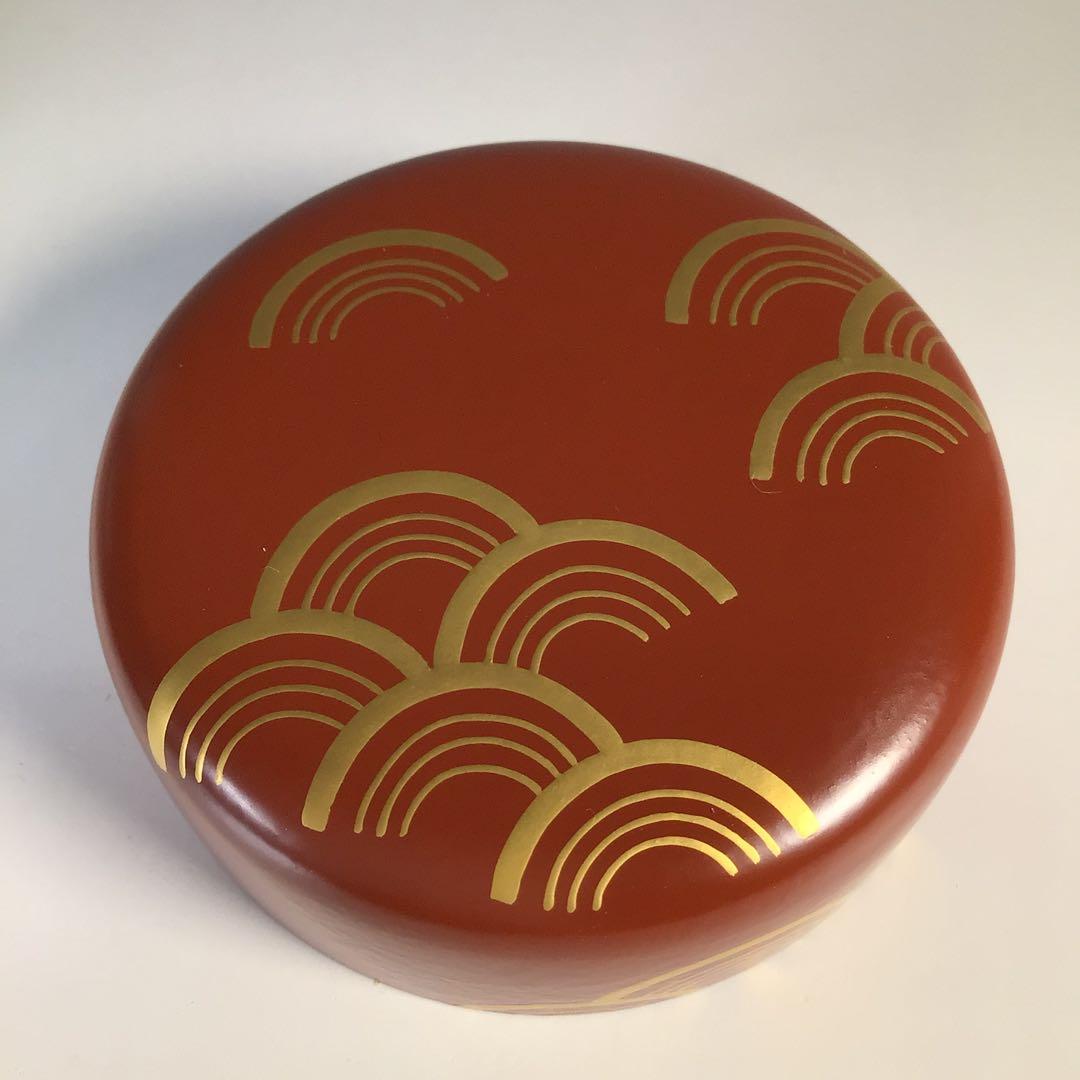 M279 棗 『小坂修斉作』『青海波蒔絵』『妹塗』『大棗』 共箱 茶道具