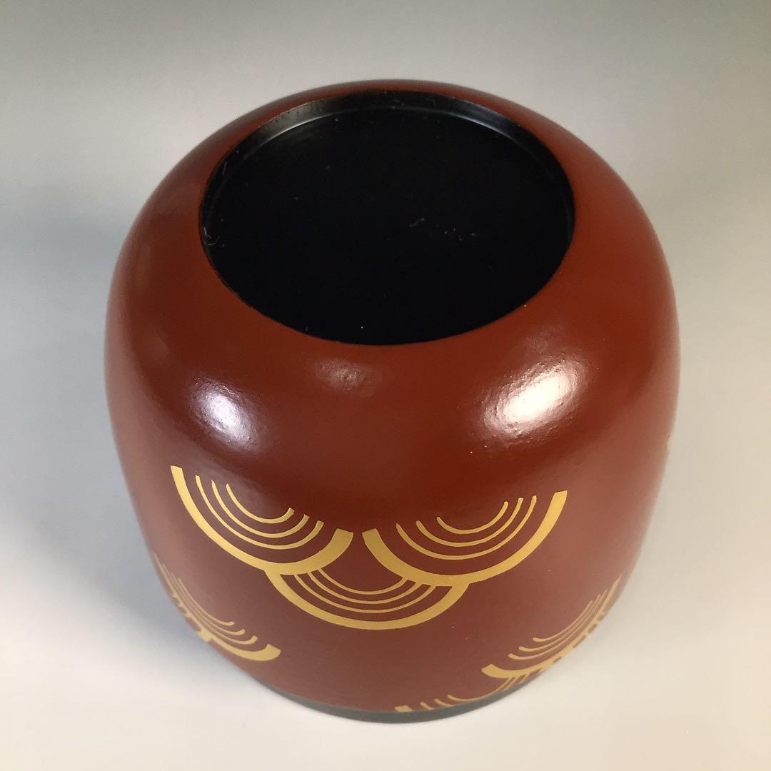 Ｍ２７９　棗　『小坂修斉作』『青海波蒔絵』『妹塗』『大棗』　共箱　茶道具