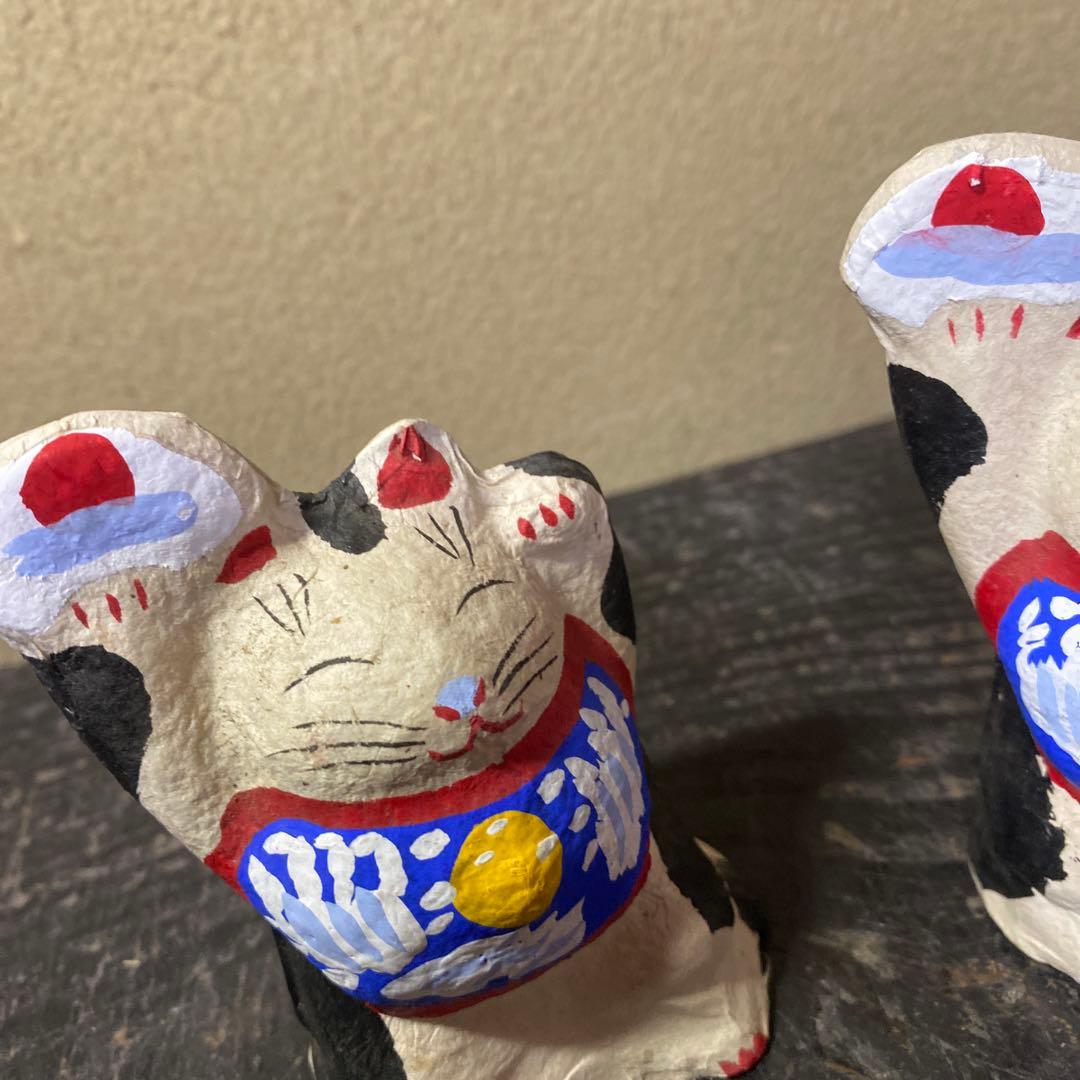 招き猫（カラー） | Nippon de Takasaki 高崎張子 招き猫2体セット お得