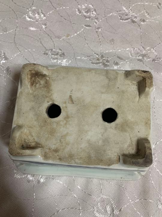 絵鉢　長方　盆栽鉢