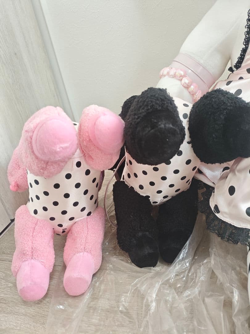 激レア momoberry ハローキティ プードル 巨大ぬいぐるみ 2005年