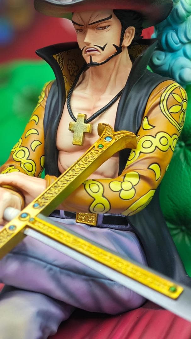 ワンピース クロスギルド ミホーク クロコダイル フィギュア ガレージキット