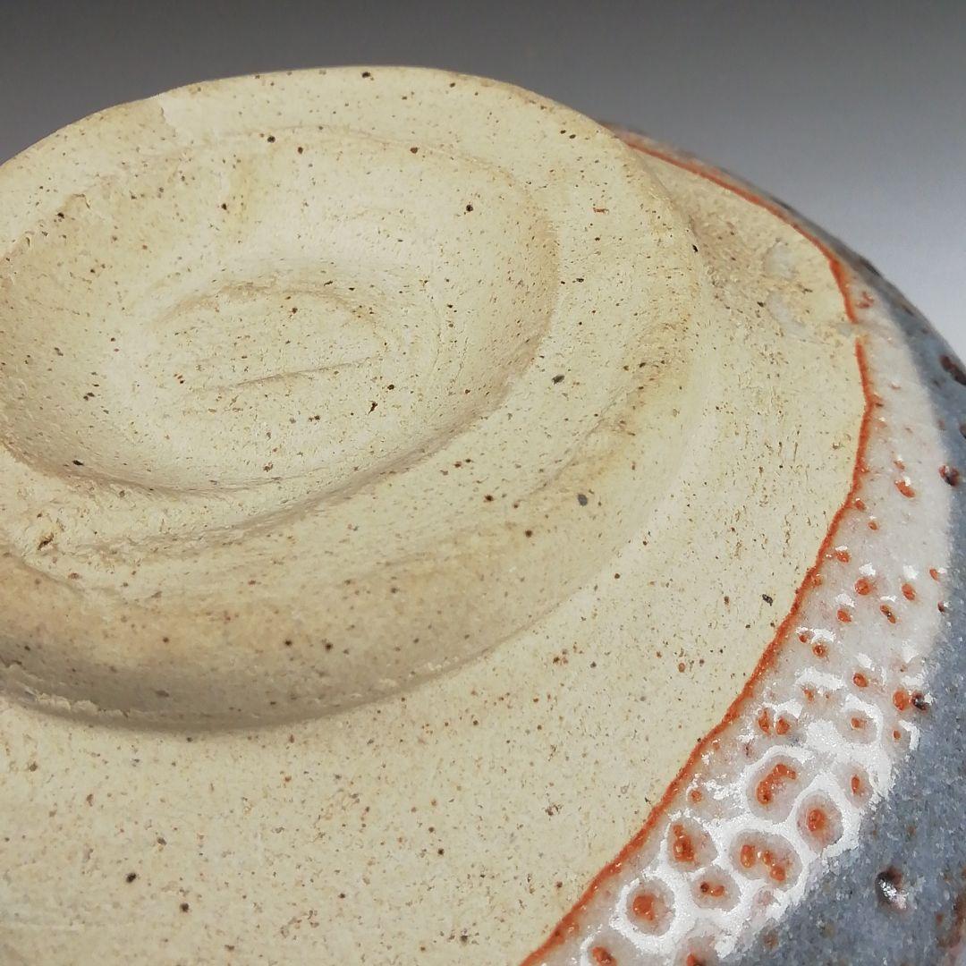 T903 茶碗 『鼡志野』『順風陶苑 加藤鐐 作』 共箱 抹茶碗 茶道具