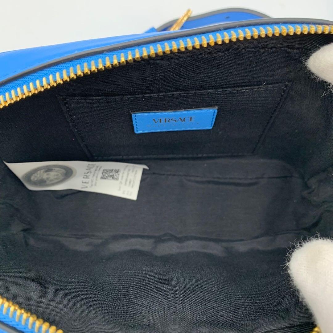 未使用保管品 ヴェルサーチ メデューサ チェーン ショルダーバッグ カメラバッグ