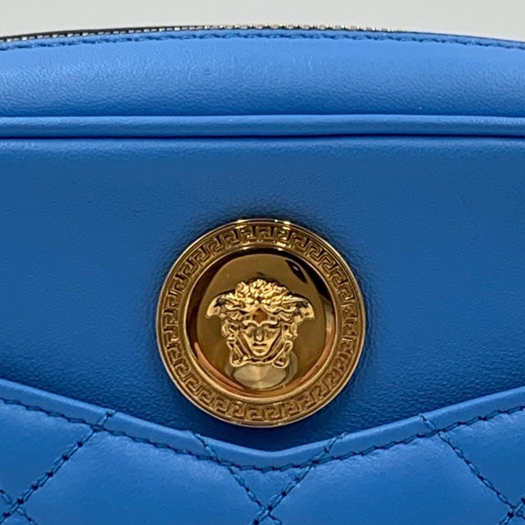 未使用保管品 ヴェルサーチ メデューサ チェーン ショルダーバッグ カメラバッグ