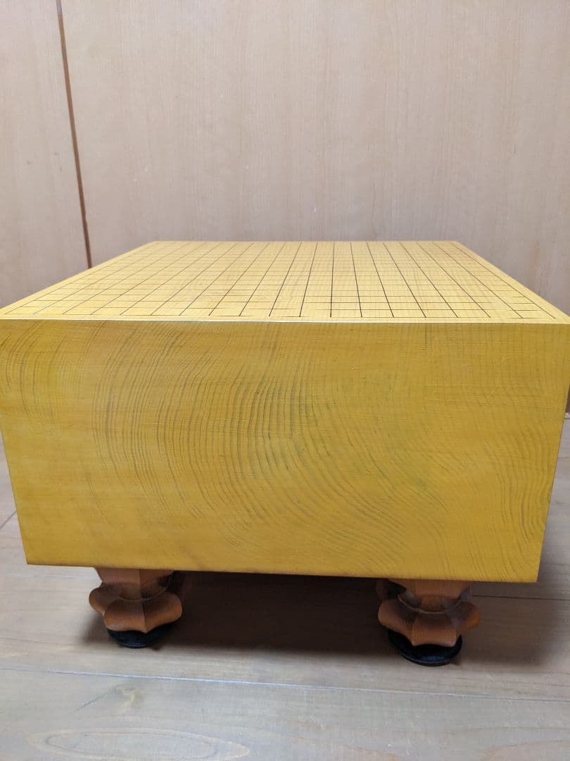 本榧．柾目7寸碁盤と碁石セット