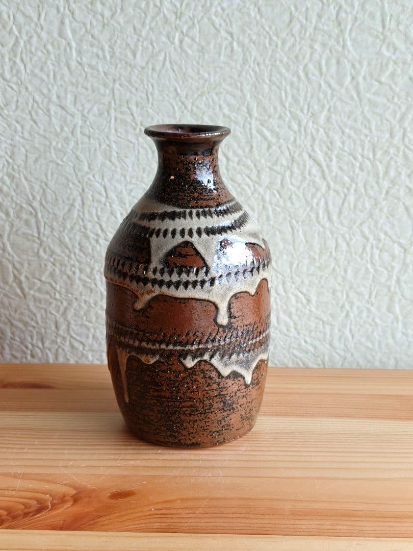 壺屋焼 徳利 やちむん 民藝 飛鉋