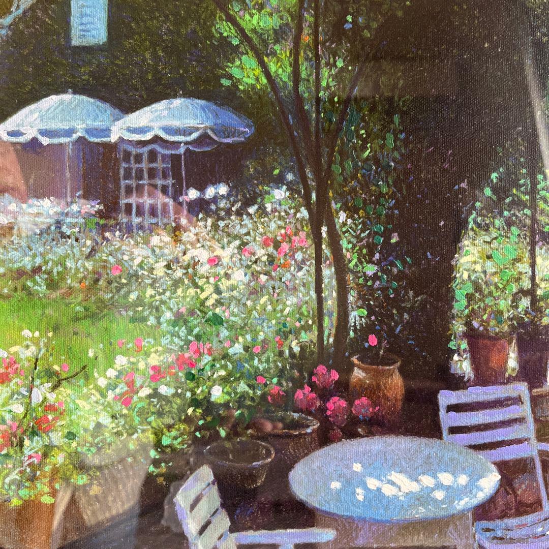 お値下げしました❣️美品 フランシスコ ボッシュ 中庭 パステル 水彩他