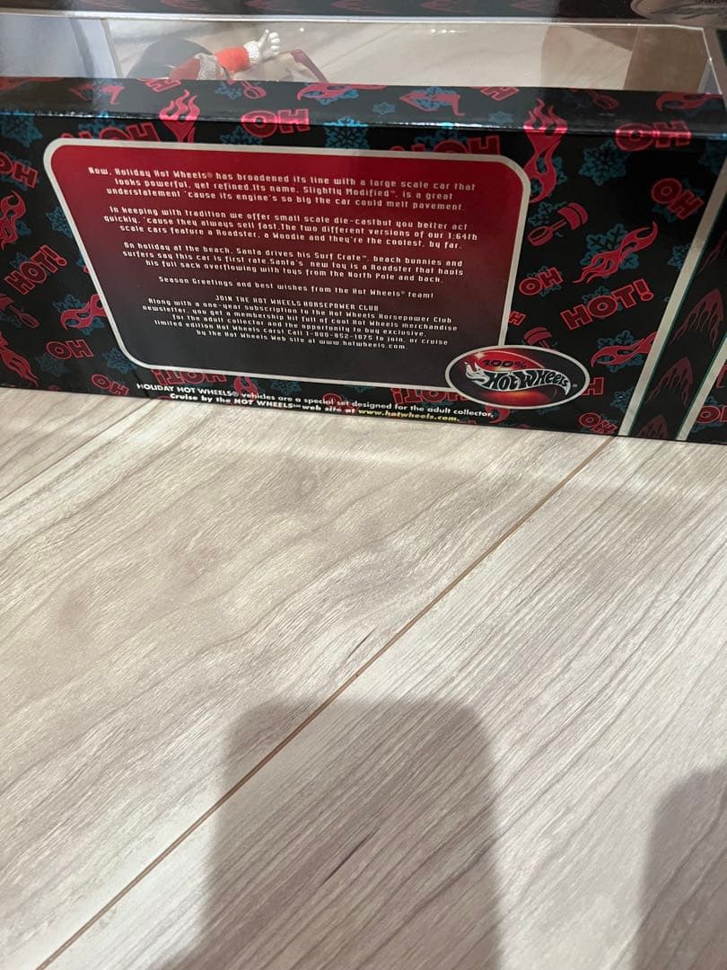 未開封　ホリデー ホットウィール 2001 サンタクロース ロードスター