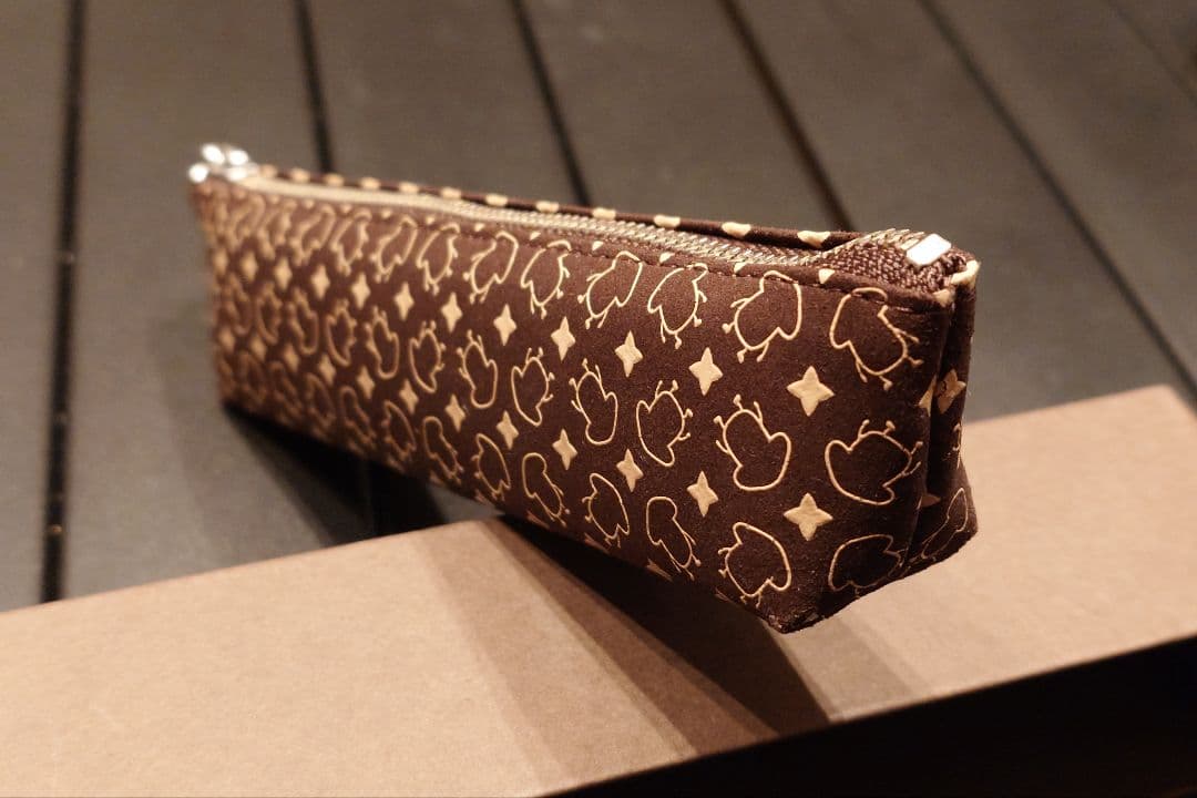 非売品】JIZAING × INDEN ペンケース ドコモダケ柄 甲州印伝