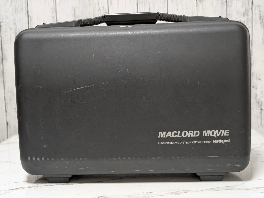 【希少動作品】National　NV-MC15　VHS-C対応　イエロー