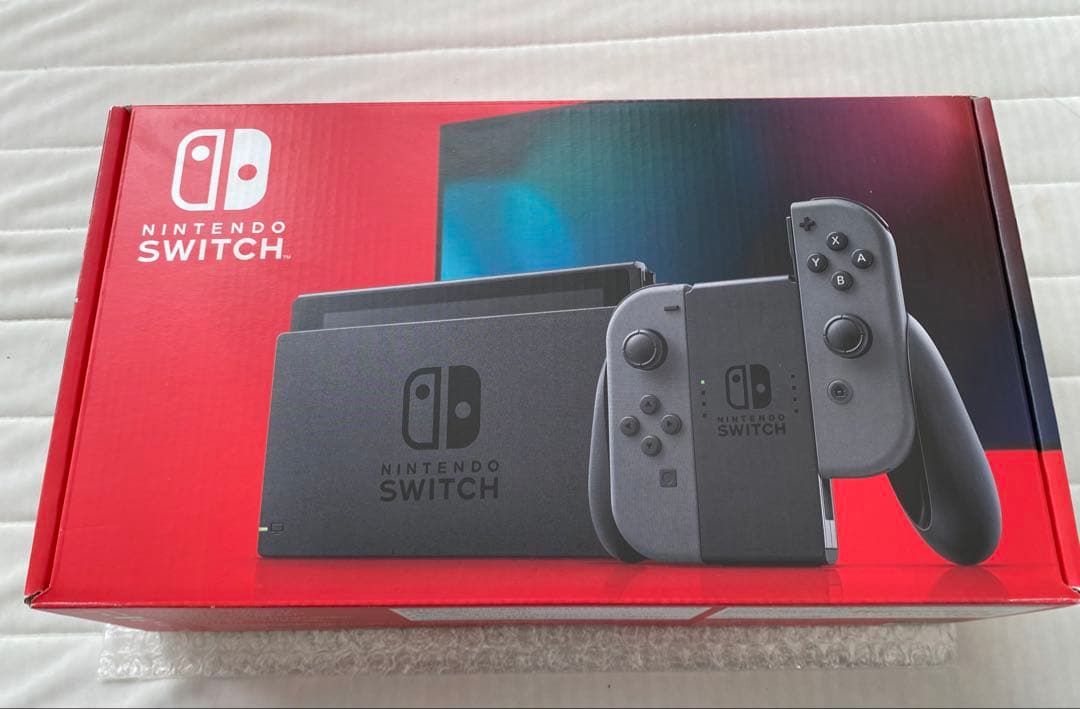【完品】Nintendo Switch バッテリー強化 グレー