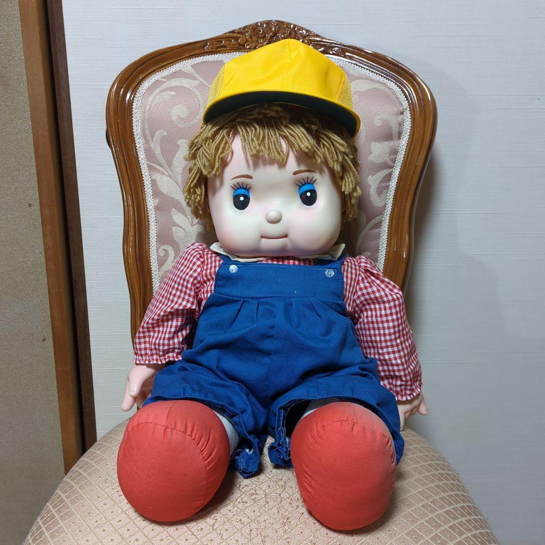 チャコちゃん人形 昭和レトロぬいぐるみ デカいです - メルカリ