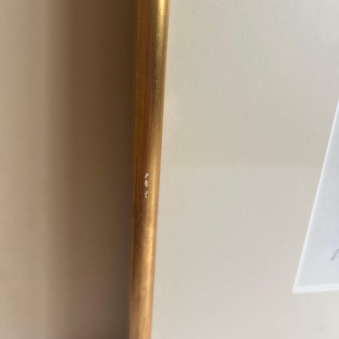 アンドレ・ブラジリエ リトグラフ「夕方のヴァイオリン」 #195/300