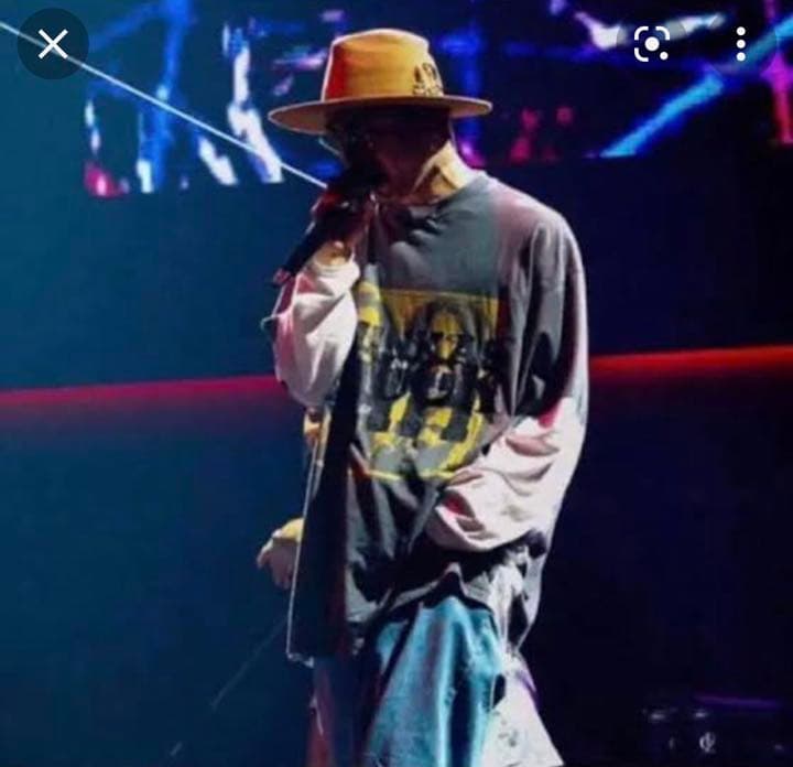 vetements 登坂広臣着用転写オーバーサイズロンt