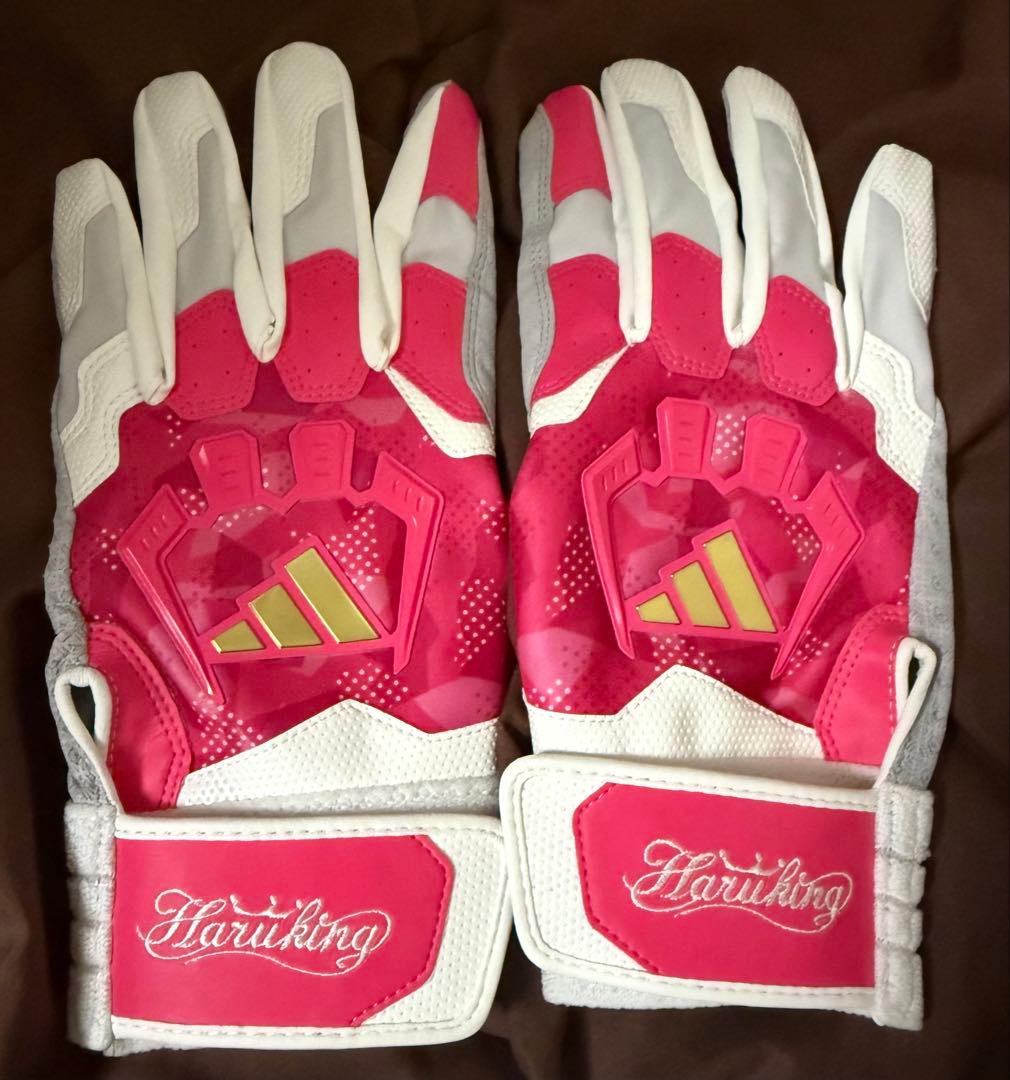 日本ハム ヤクルト 西川遥輝 選手 実使用 バッティンググローブ 支給品