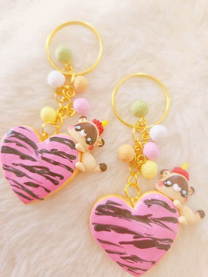 節分クッキー　うさぎ　フェイクスイーツ　樹脂粘土　スイーツデコ　食品サンプル