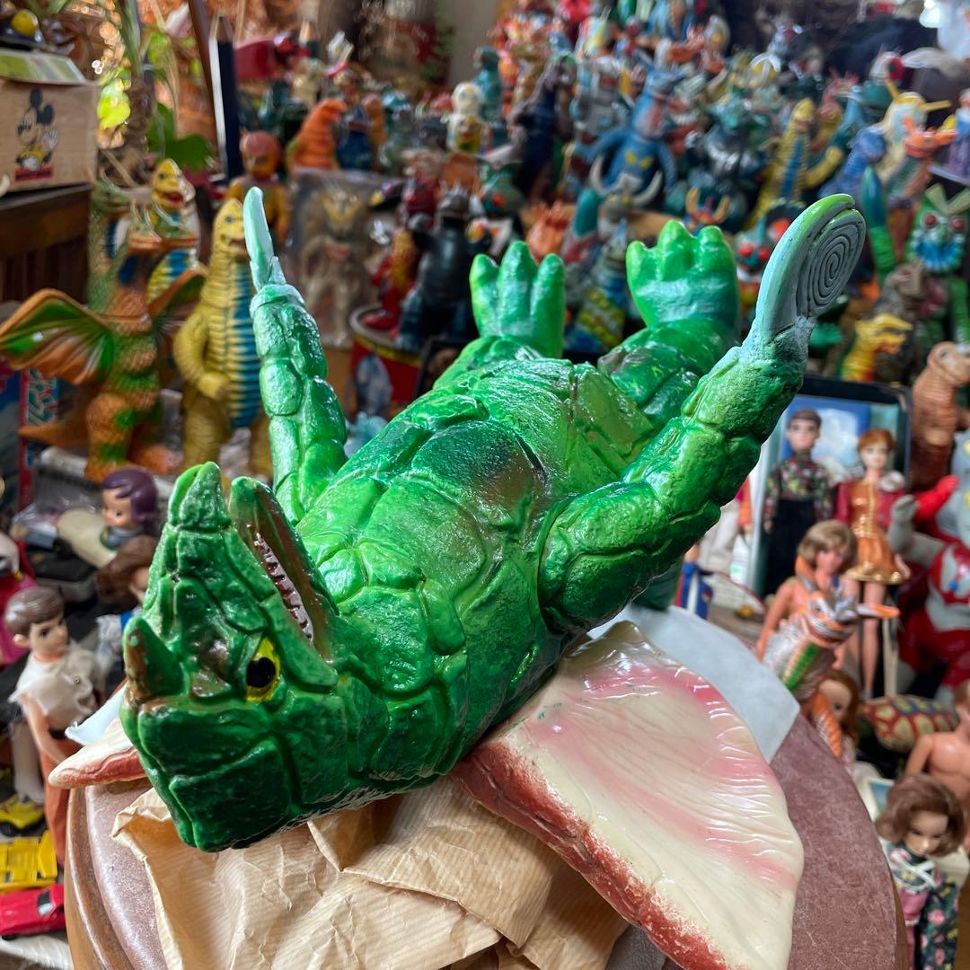 当時物　ジャイアント　ドラコ　　　　　　　　　劇レア完品足裏シール残り