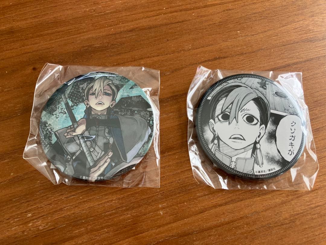 ガチアクタ 缶バッジ ザンカ 2種 セット グッズ-バッチ】TVアニメ『ガチアクタ』 オーロラ缶バッジ2個セット