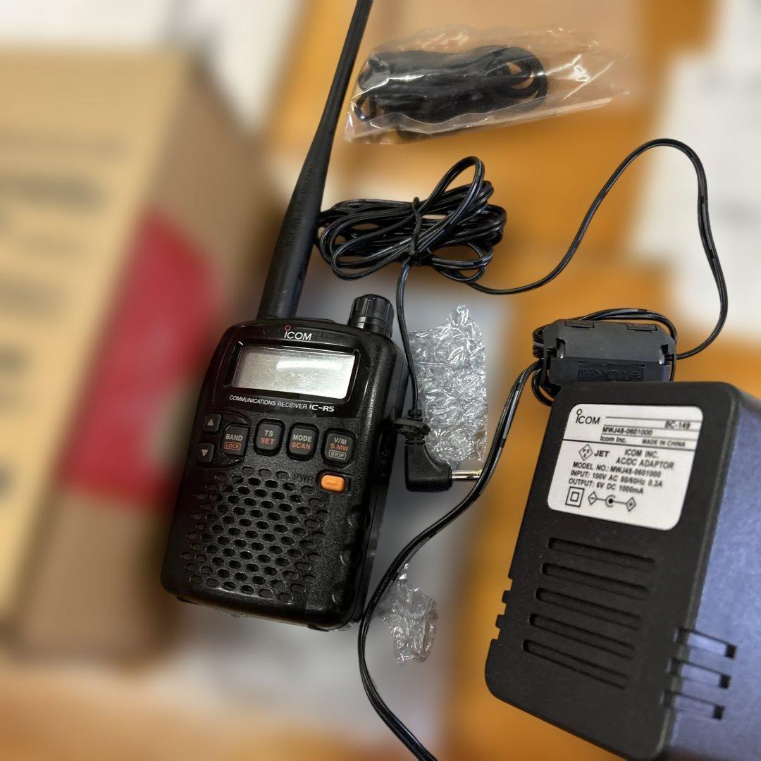 アイコム ICOM IC-R5 広帯域ハンディ受信機 エアバンド