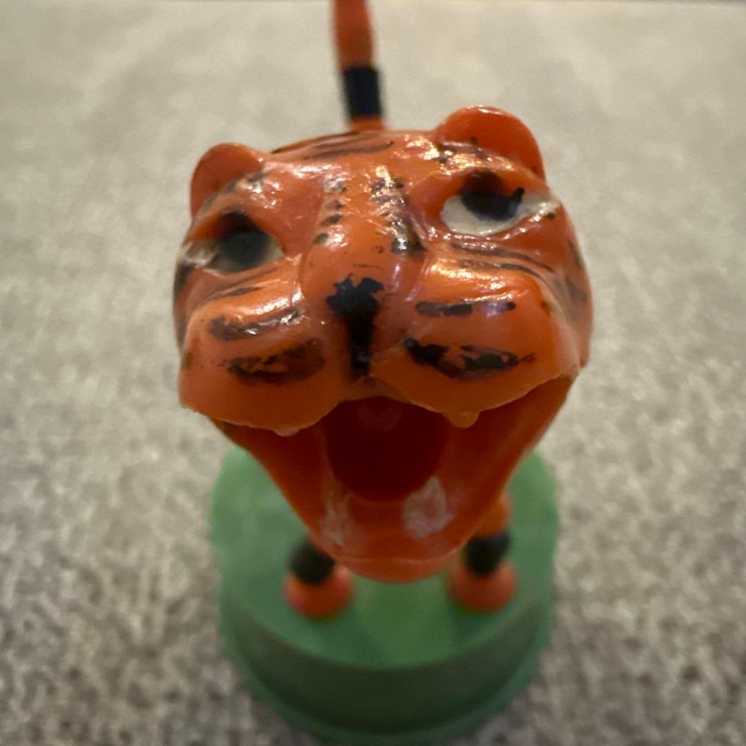 昭和レトロ 起き上がり人形 トラ