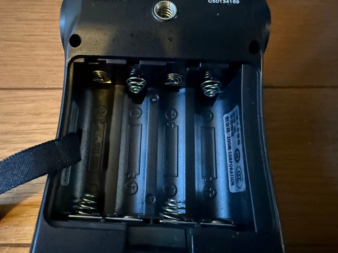 【SD付・動作良好】ZOOM H6 Black 2020ver ※電池蓋訳あり