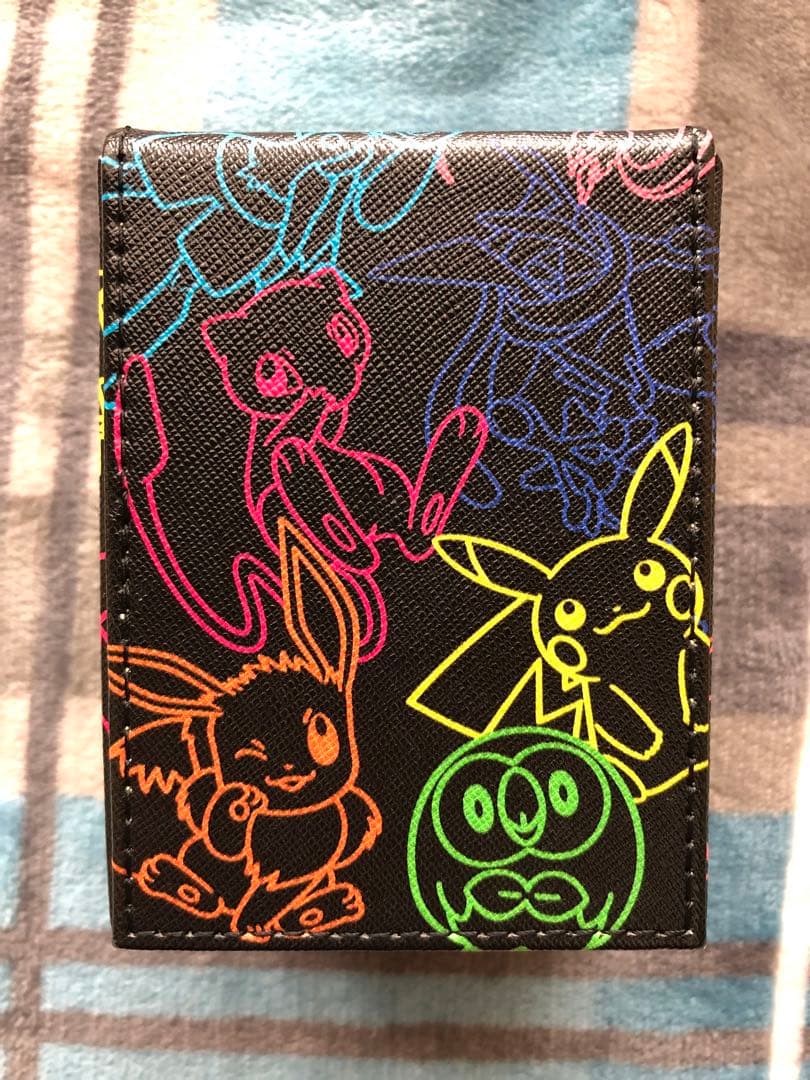 ポケモン プレイマット デッキケース デッキシールド neon color