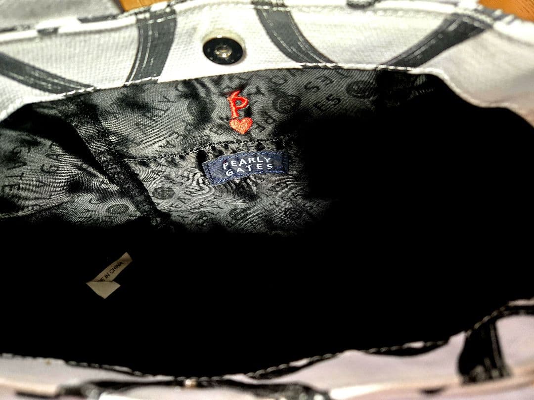 ❣️新品❣️PEARLY GATESパーリーゲイツ落書きハート柄 カートバック