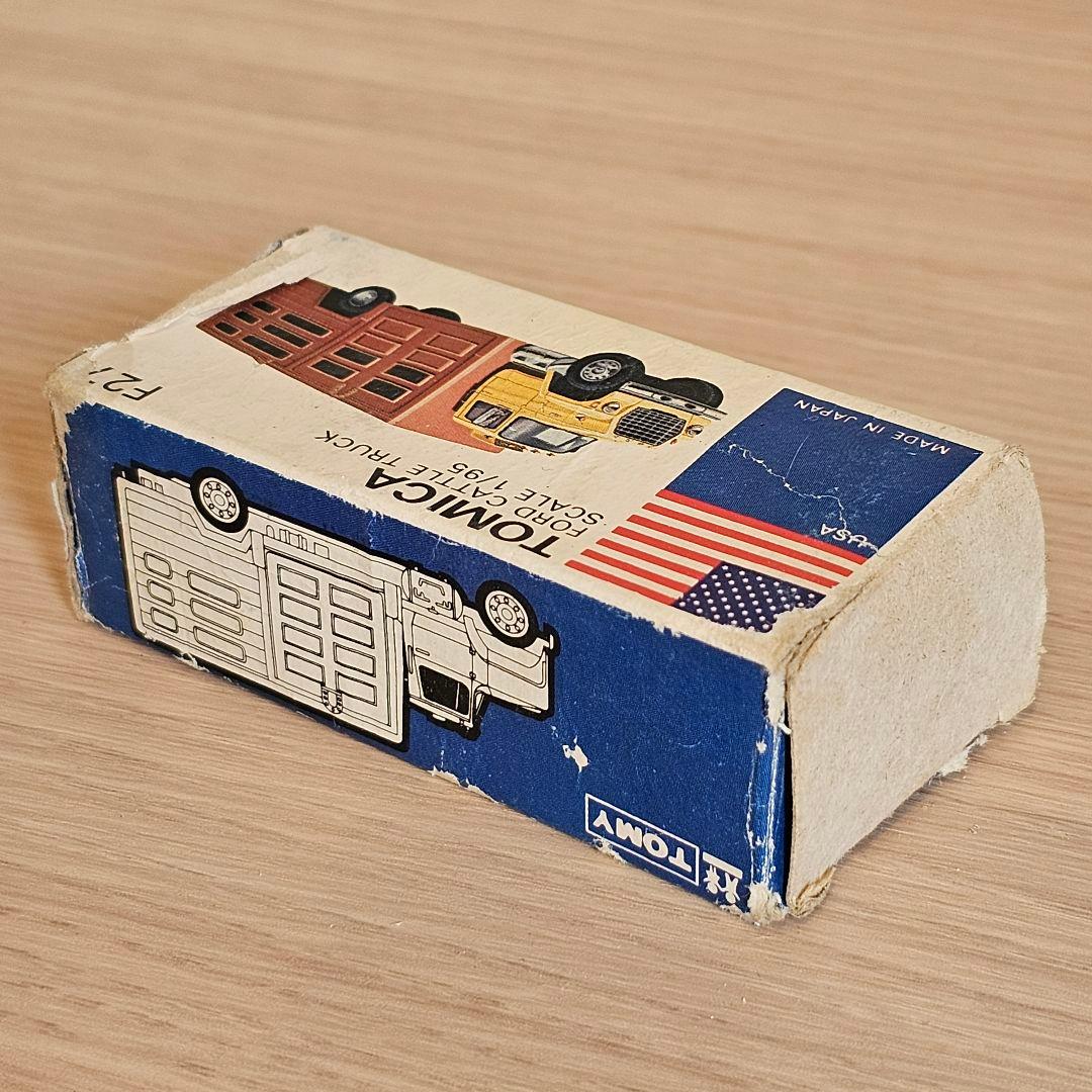 【トミカ/外国車シリーズ】No.F27 フォード キャトル トラック 青箱 美品