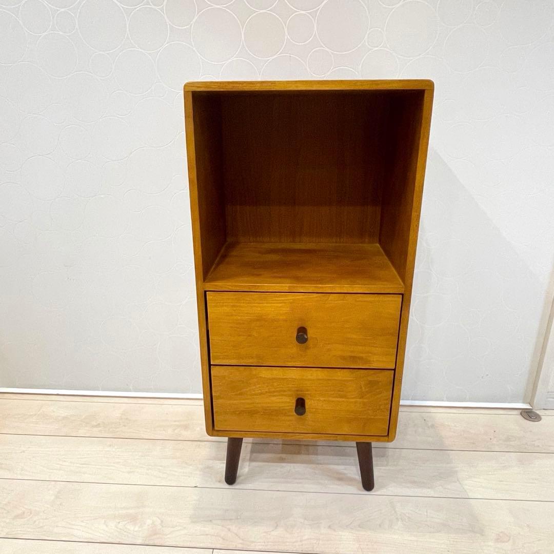 弘益】KOKOA 天然木 キャビネット サイドチェスト 収納家具 北欧風