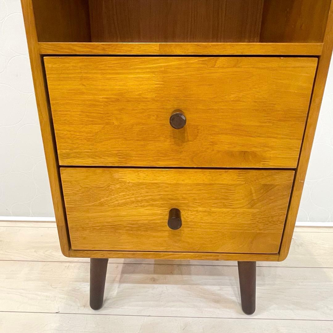 弘益】KOKOA 天然木 キャビネット サイドチェスト 収納家具 北欧風｜弘