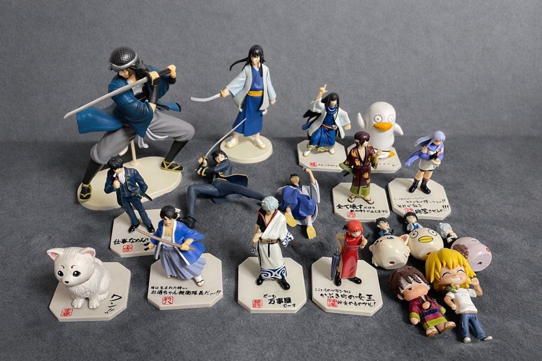 匿名配送】銀魂 フィギュアセット - メルカリ