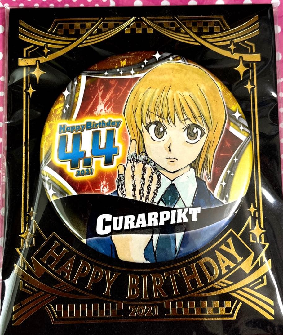 最終価格　クラピカ　名場面 ジオラマフィギュア　バースデイ缶バッジ HUNTER