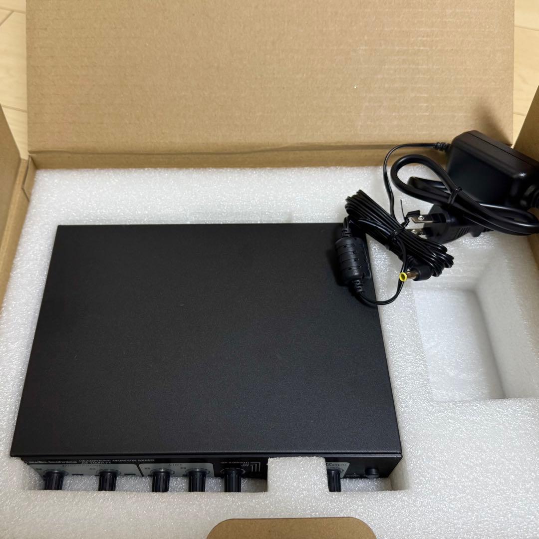 美品】オーディオテクニカ ヘッドホンモニターミキサー AT-HMX71