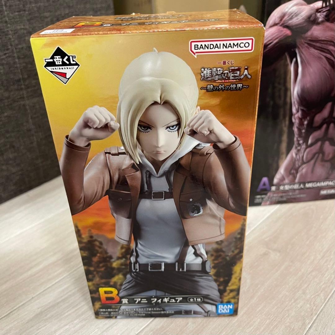 一番くじ　進撃の巨人　フィギュア　3体セット