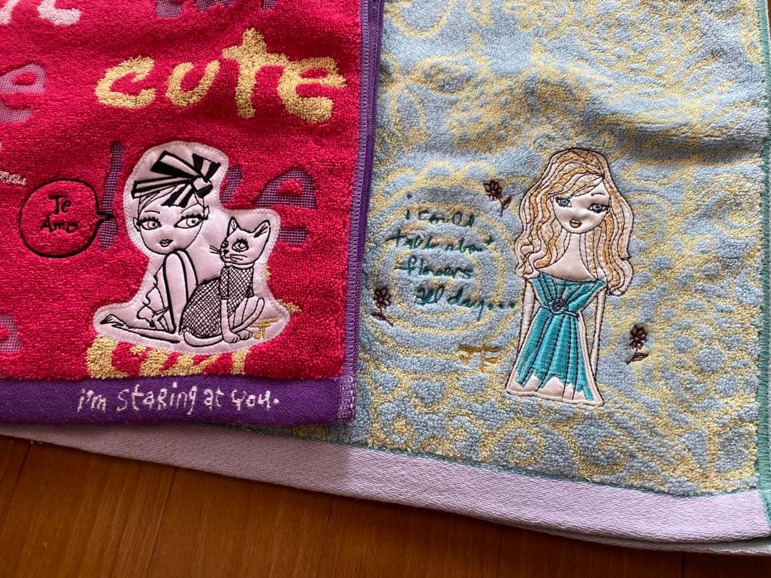 Jeffrey Fulimari バスタオル 2枚セット